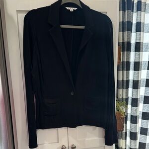 CAbi Black Single-Button Blazer